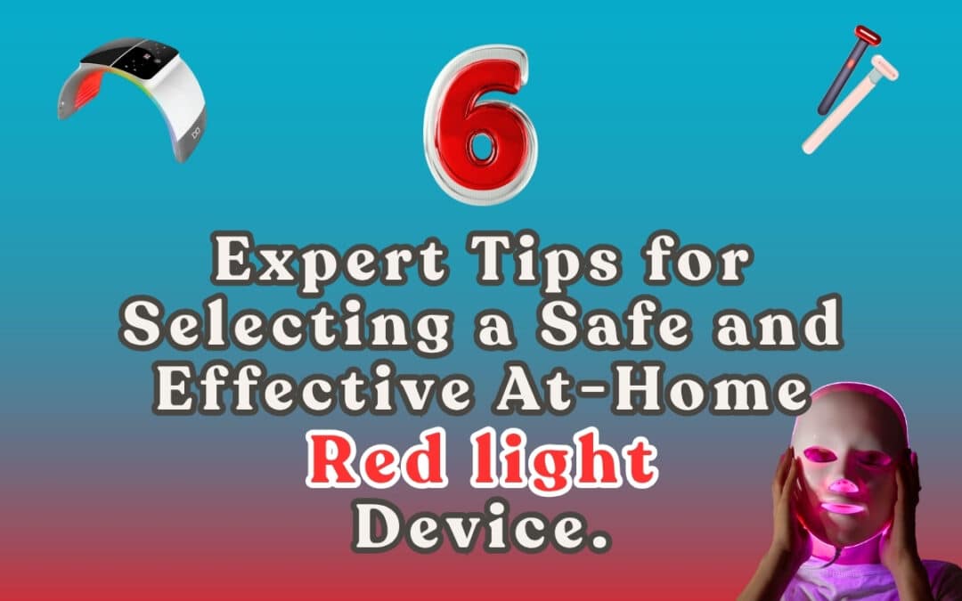 How to pick the best at-home red light anti-aging device?